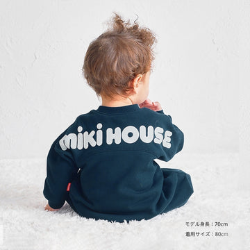 【WEB限定】バックロゴカバーオール【WebLimited】 紺 商品画像