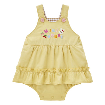 romper with skirt yellow 商品画像