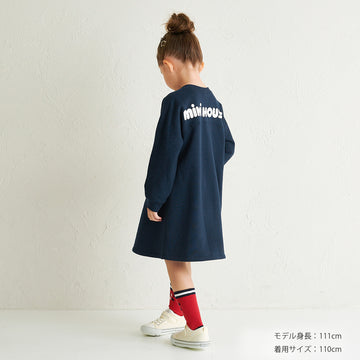 【WEB限定】バックロゴワンピース【WebLimited】 紺 商品画像