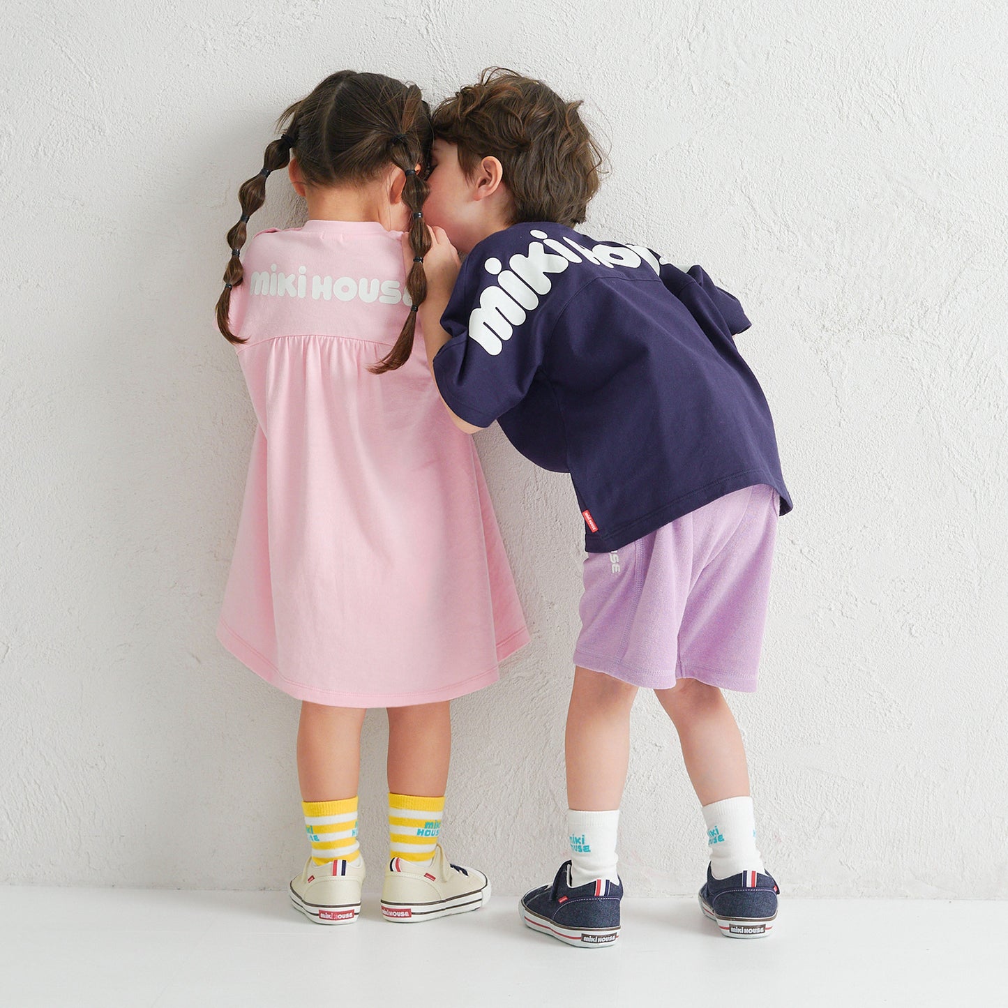 【WEB限定】バックロゴ半袖ワンピース【WebLimited】