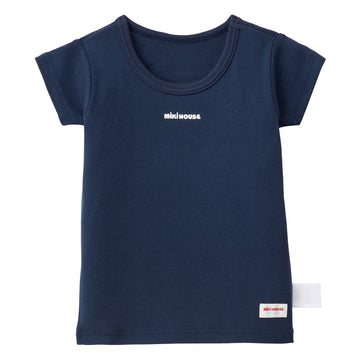 ロゴ半袖Tシャツ【肌着】 紺 商品画像