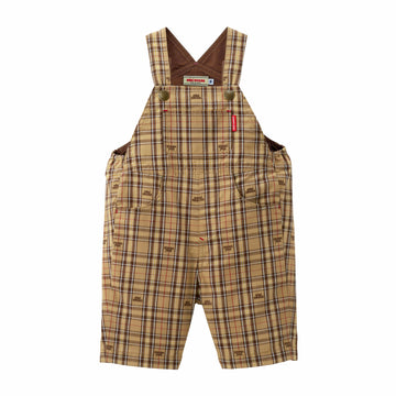 6/4 length overalls beige 商品画像