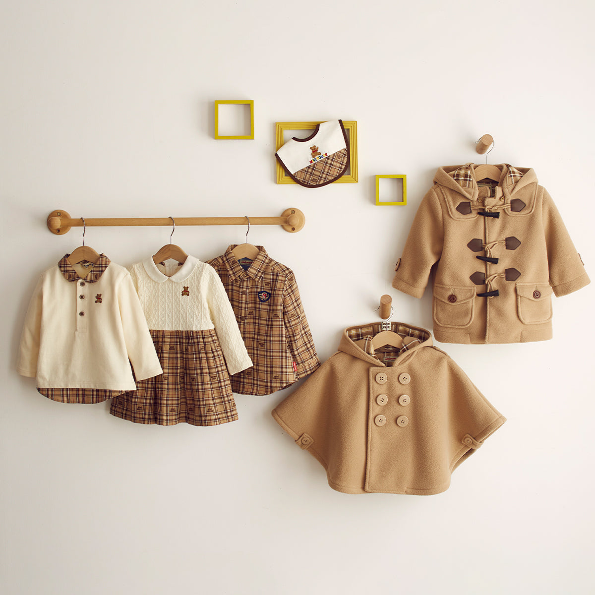 fleece duffel coat