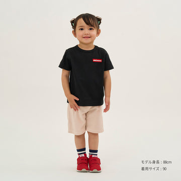 【WEB限定】ワッペンロゴ半袖Tシャツ【WebLimited】 黒 商品画像