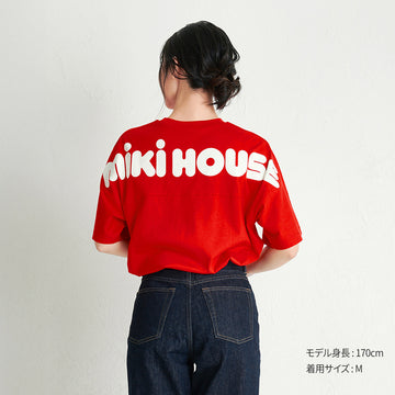 【WEB限定】バックロゴ半袖Tシャツ(大人用)【WebLimited】 赤 商品画像