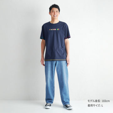 【感謝祭】半袖Tシャツ(大人用)【配送希望日・キャンセル・返品不可】 紺 商品画像