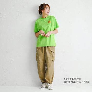 【网络限定】短袖T恤(成人用) 绿色 商品画像
