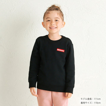 【WEB限定】ワッペンロゴトレーナー【WebLimited】 黒 商品画像