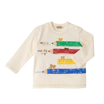 【感謝祭】長袖Tシャツ【配送希望日・キャンセル・返品不可】 白 商品画像