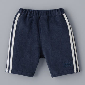 【ゴールドレーベル】海島綿パイル6分丈パンツ 紺 商品画像