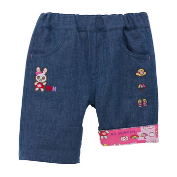 7分丈パンツ ピンク 商品画像