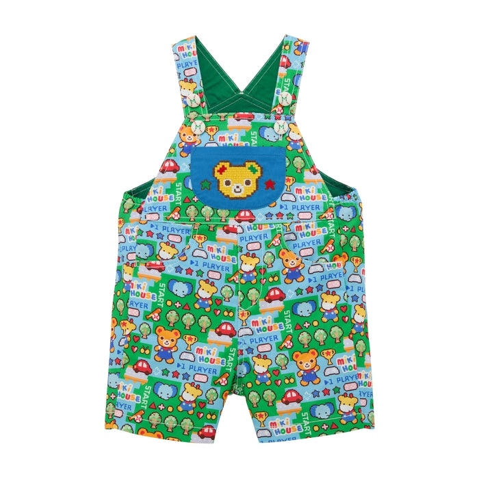 5分丈オーバーオール – ミキハウスオフィシャルサイト