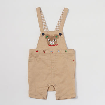 【感謝祭】5分丈サロペット【配送希望日・キャンセル・返品不可】 キャメル 商品画像