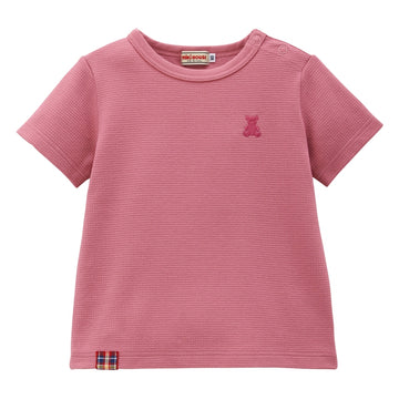 short sleeve t-shirt salmon pink 商品画像