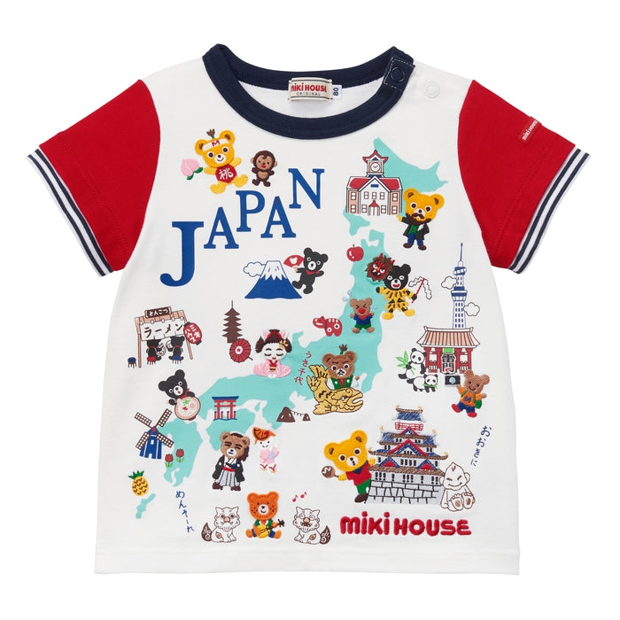 【新品】ミキハウス　Tシャツ  90CM 日本製他のサイトでも出品しているため