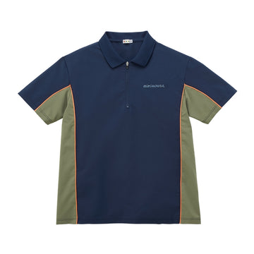 Short sleeve polo shirt (for adults) Navy blue 商品画像