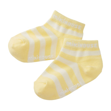 【WEB限定】ローカットボーダーソックス【WebLimited】 黄 商品画像
