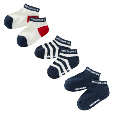【WEB限定】ローカットソックスパック3足セット【WebLimited】 紺 商品画像