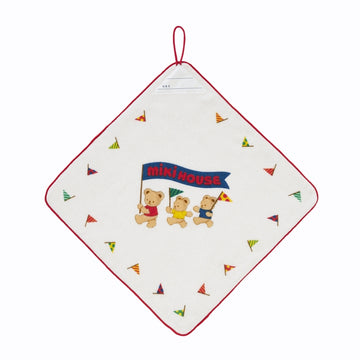 MIKI HOUSEbear loop towel red 商品画像