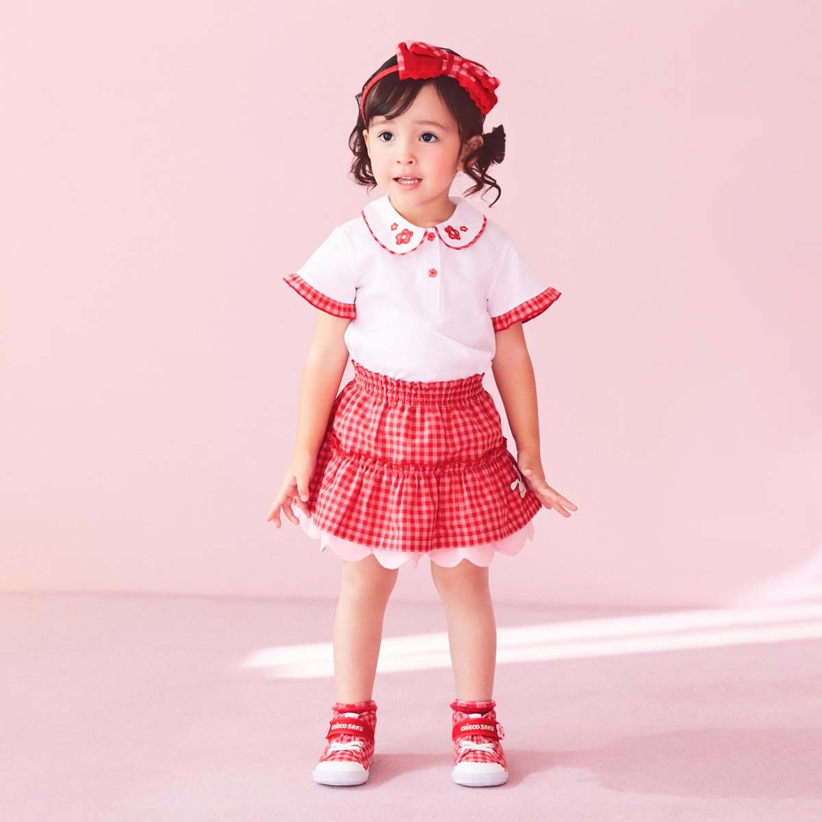 【チエコサク】半袖ブラウス