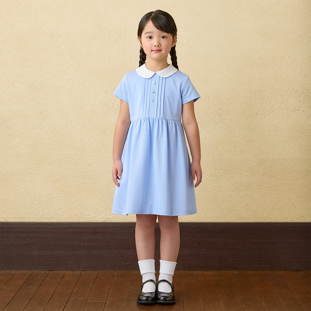 牛革ワンストラップシューズ