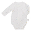 純淨的長袖長袖AKI總體圖案編織紗布襯衫