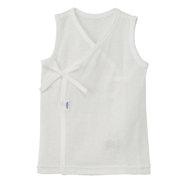 Pure veil sleeveless mesh jersey short underwear white 商品画像