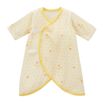 Pure veil knit gauze combination underwear yellow 商品画像