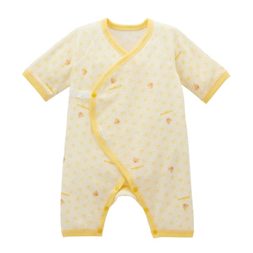 Pure Veil Knit Gauze Combiole yellow 商品画像