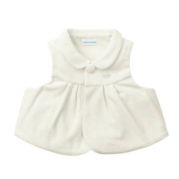 velor vest white 商品画像