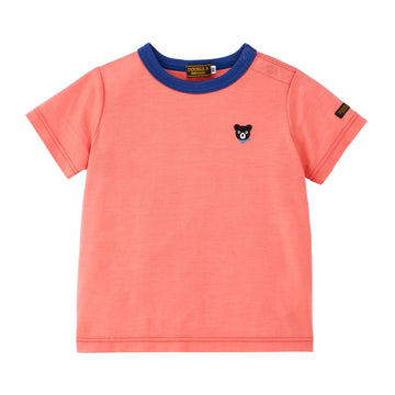 short sleeve t-shirt coral pink 商品画像