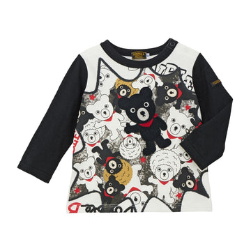 長袖Tシャツ 黒 商品画像
