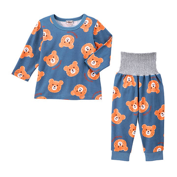 腹巻付き長袖パジャマ