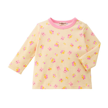 長袖Tシャツ 黄 商品画像