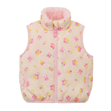 reversible vest 黄 商品画像