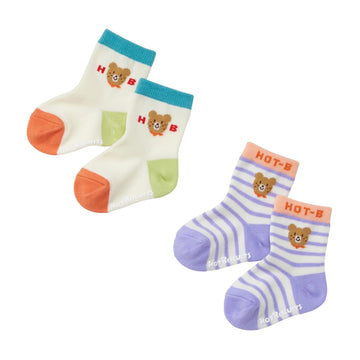 ソックスパック2足セット パープル 商品画像