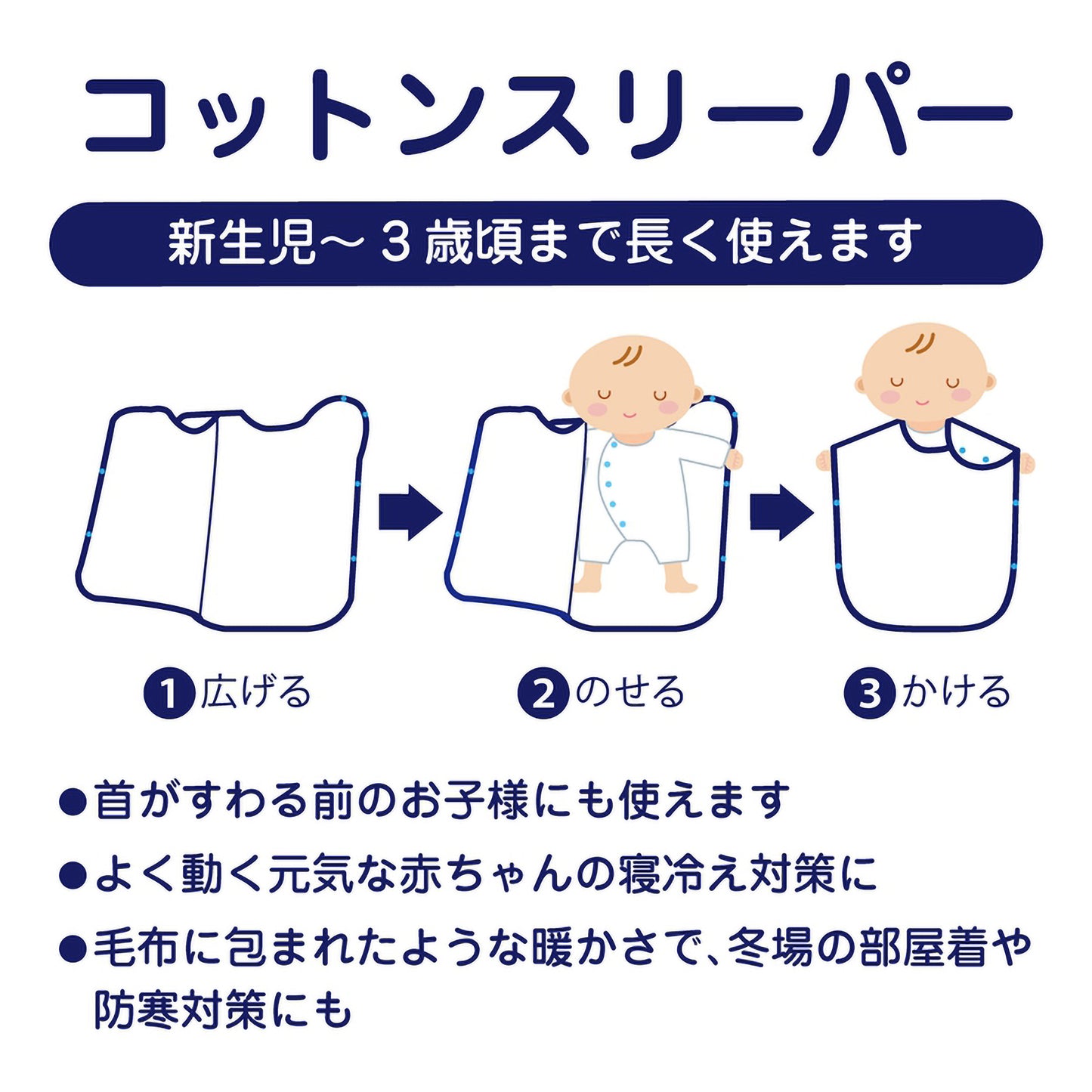 【WEB限定】コットンスリーパー・ガーゼハンカチセット【BOX付き】