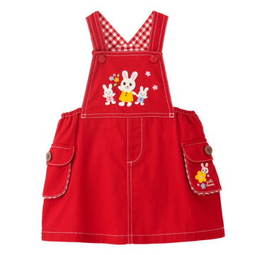 jumper skirt red 商品画像