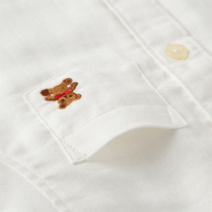 ミキハウスベア 長袖シャツ