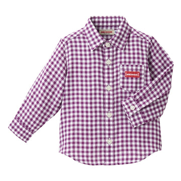 long sleeve shirt purple 商品画像
