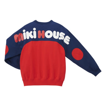 Back logo trainer (for adults) Red x navy blue 商品画像