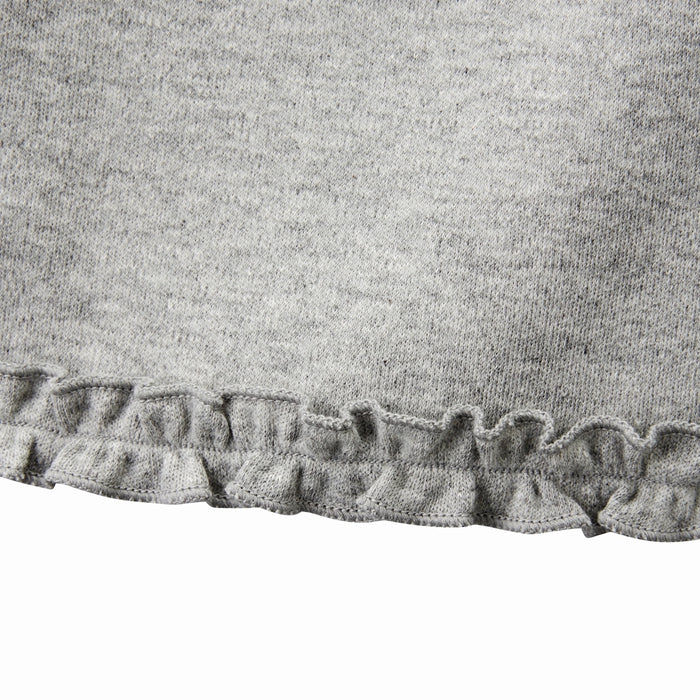 裾フリル付き オーバーパンツ