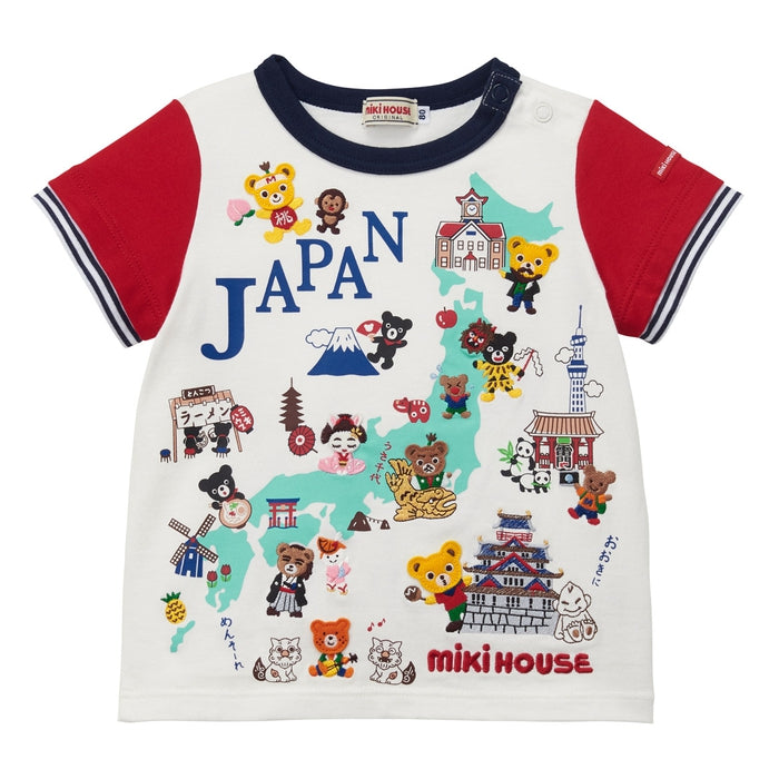 50th anniversary] Local T -shirt☆Japan MIKI HOUSE OFFICIAL SITE