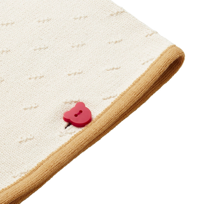 MIKI HOUSE베어 니트 케이프