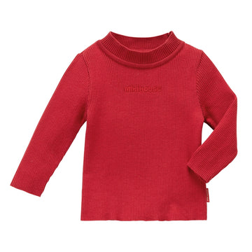 cotton knit sweater red 商品画像