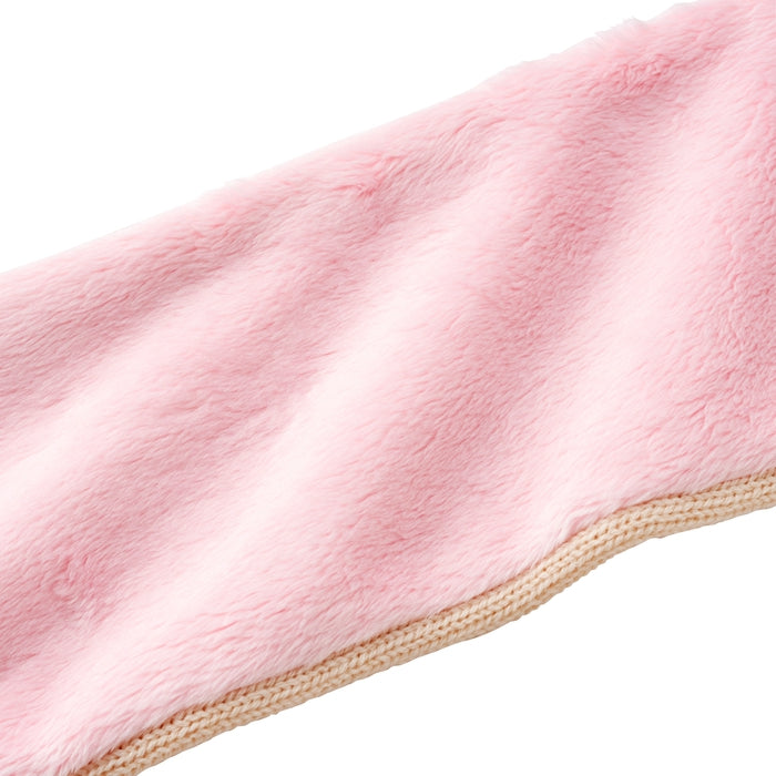 プチうさ編みぐるみモチーフマフラー