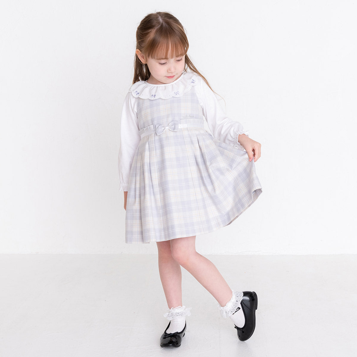 アンクルストラップ キッズシューズ