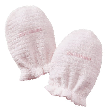 Non-twist pile mittens pink 商品画像