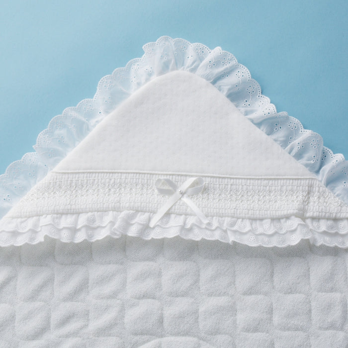 ニットジャカードアフガン(おくるみ)