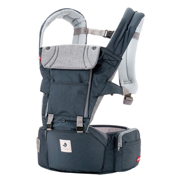 MIKI HOUSE×Pogne baby carrier charcoal gray 商品画像